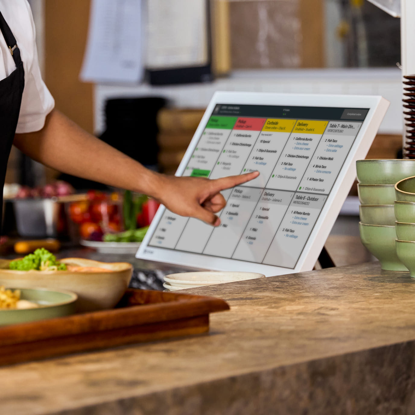 Built for busy kitchens.